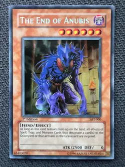 Yugioh The End of Anubis 1st Edition Secret Rare AST-000 NM - Image 1