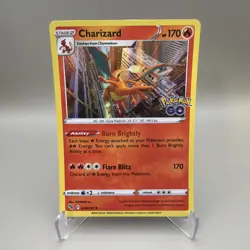 Charizard 010/078 Holo Rare - Pokemon GO 2022 Pokemon TCG - NM - Image 1