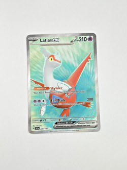 Latias ex 220/191 Pokemon TCG Sv08: Surging Sparks Holo NM/M - Image 2