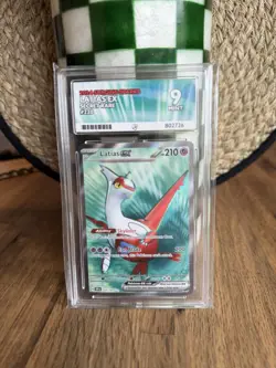 Pokemon TCG Latias EX 220/191 Holo Ultra Rare Surging Sparks NM/Mint Condition - Image 1
