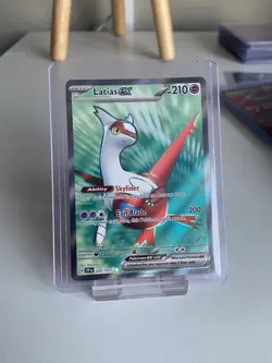 Pokemon TCG Latias EX 220/191 Surging Sparks Near Mint Condition - Image 1