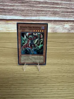 Elemental Hero Necroshade - GX1-EN001 - Super Rare - Limited Edition x1 Damaged - Image 1
