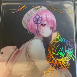 Goddess Story 10M03 - FR Card Lot - Rem and Ram - Clear Anime Foil OOP - RARE! - Image 3