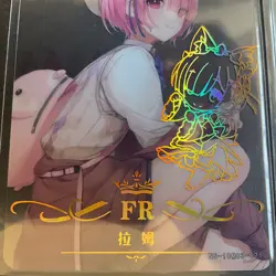 Goddess Story 10M03 - FR Card Lot - Rem and Ram - Clear Anime Foil OOP - RARE! - Image 4