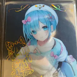 Goddess Story 10M03 - FR Card Lot - Rem and Ram - Clear Anime Foil OOP - RARE! - Image 5