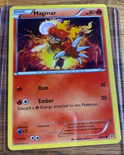 Magmar 16/83 Generations Regular Common Pokemon Card TCG English LP - Image 1