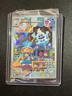 Vanillish 190/182 Pokemon Holiday Calendar 2025 Festive Stamp Promo Card SEALED - Image 1