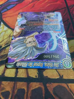 Son Gohan Beyond The Ultimate Serial SCR Dragon Ball Super Card Game 294/500 - Image 4