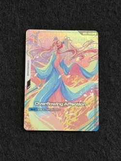 Overflowing Affection (U+) - Newtype Rising (GD01-118 U+) - Gundam Card Game - Image 1