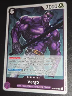 OP14-061 - Vergo (R) - One Piece TCG - English - Image 1