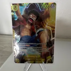 Monkey D. Luffy OP15-119 Foil Rush Blocker 7000 Power One Piece CCG Bandai - Image 1