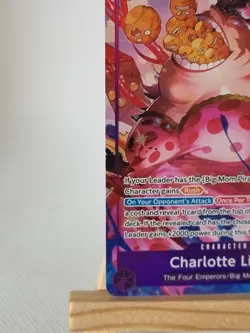 One Piece TCG Charlotte Linlin OP11-073 Alternate Art Rare NM English Edition - Image 3