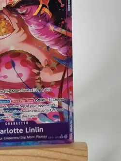 One Piece TCG Charlotte Linlin OP11-073 Alternate Art Rare NM English Edition - Image 4