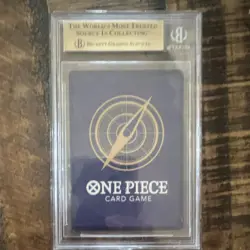 Bandai One Piece Monkey D. Luffy Alt Art SP A Fist of Divine Speed Beckett 9.5 - Image 2