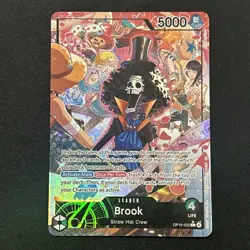 Brook (OP15-022) (Alternate Art) One Piece Adventure on Kami's Island / MINT ✅ - Image 1