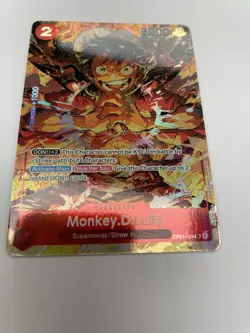 2022 One Piece Romance Dawn Monkey.D.Luffy Alternate Art #OP01-024 - Image 2