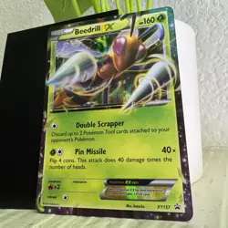 Pokemon Card 2016 Beedrill EX XY157 Era XY Promos TCG LP - Image 1
