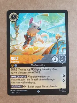 Disney Lorcana Bolt Superdog 4/204 Non Foil - Image 1