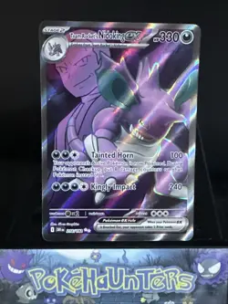 Pokemon Card Team Rocket's Nidoking ex 216/182 Destined Rivals Ultra Rare NM - Image 1