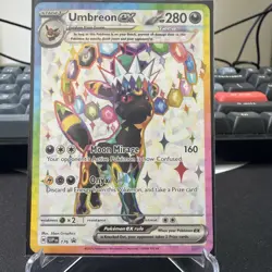Umbreon EX SVP 176 Prismatic Evolutions Black Star Promo Pokemon Cards TCG - Image 1