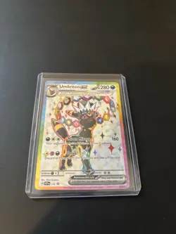 Pokemon TCG Prismatic Evolutions Umbreon Ex 176 Black Star Promo - Image 1