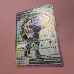 Umbreon ex SVP 176 NM Holo Black Star Promo PRE Pokemon Card English TCG - Image 3