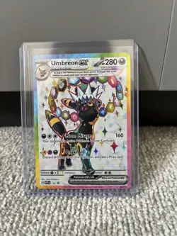Umbreon EX 176 Black Star Promo Prismatic Evolutions Pokemon Card - Image 1