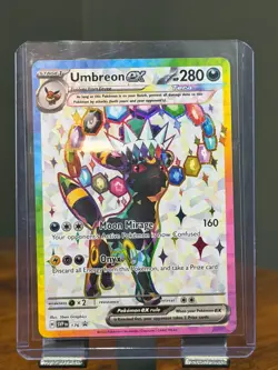 Umbreon EX 176 SVP Black Star Promo - Prismatic Evolutions - Pokemon TCG - Image 1