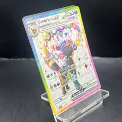 Umbreon EX 176 Black Star Promo Prismatic Evolutions Pokemon Card - Image 2
