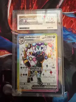 Perfect Subgrades - ACE 10 - Umbreon ex - 176 - Black Star Promo - Pokemon - Image 1