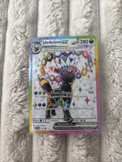 Mint Umbreon Ex & Espeon Ex Black Star Promo SVP 176 & 175 Pokemon TCG - Image 2