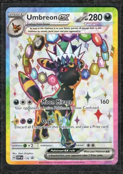Pokemon - Umbreon ex SVP 176 - Prismatic Evolutions - Black star promo - Image 1