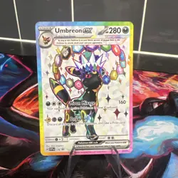 Pokemon Umbreon EX SVP 176 Premium Figure Collection Black Star Promo Nm/Mint - Image 2
