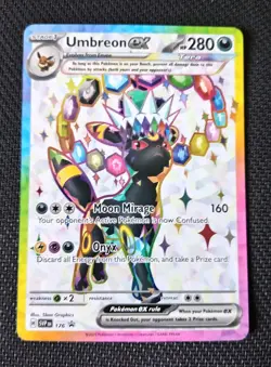 Pokemon TCG Umbreon EX SVP 176 Prismatic Evolutions Black Star Promo Card - NM - Image 1