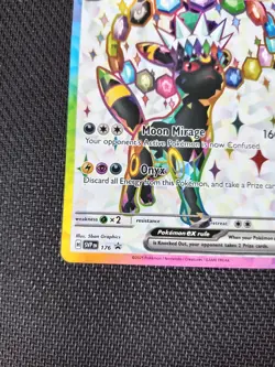 Pokemon TCG Umbreon EX SVP 176 Prismatic Evolutions Black Star Promo Card - NM - Image 4