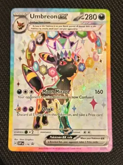 Pokemon TCG Umbreon EX SVP 176 Premium Figure Collection Black Star Promo - NM - Image 1