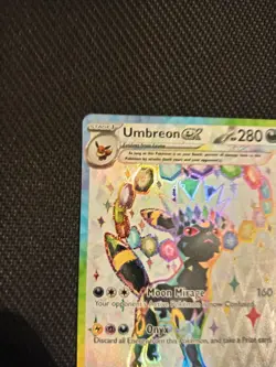 Pokemon TCG Umbreon EX SVP 176 Premium Figure Collection Black Star Promo - NM - Image 5