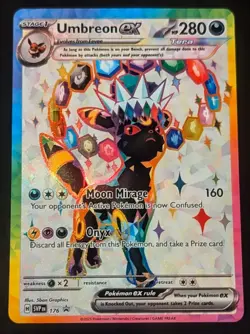 Pokemon Umbreon EX SVP 176 Premium Figure Collection Black Star Promo - Image 1