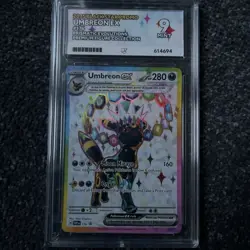 Ace 9 Pokemon Umbreon EX SVP 176 Premium Figure Collection Black Star Promo - Image 1