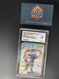 Pokemon Umbreon Ex #176 Prismatic Evolutions Black Star Promo Ace Mint 9 - Image 1