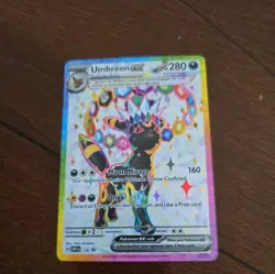 Pokemon TCG Prismatic Evolutions - Umbreon EX 176 Black Star Promo - Image 1