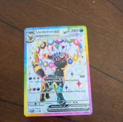 Pokemon TCG Prismatic Evolutions - Umbreon EX 176 Black Star Promo - Image 4