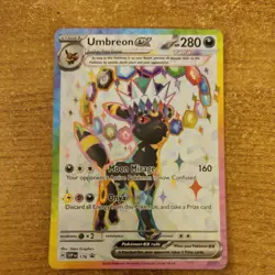 Pokemon TCG Umbreon EX SVP 176 Black Star Promo Prismatic Evolutions - Image 1