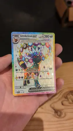 Pokemon TCG | Espeon EX 175 and Umbreon EX 176 | S&V Black Star Promo Pair - Image 2