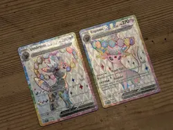 Pokemon TCG | Espeon EX 175 and Umbreon EX 176 | S&V Black Star Promo Pair - Image 3
