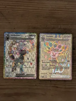 Pokemon TCG | Espeon EX 175 and Umbreon EX 176 | S&V Black Star Promo Pair - Image 4