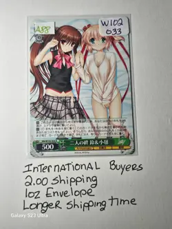 Komari & Rin W102-033 – Angel-Level Chaos Needs Rehomed IMMEDIATELY!! Act Fast!! - Image 1