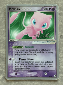 2007 Pokemon Promo MEW EX World Championship Legend Ascent Promo Card 88 DAMAGED - Image 1