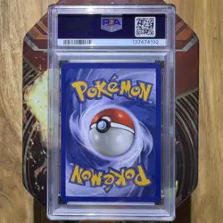 Pokemon 2000 Base Set 2 Mewtwo Holo Rare Card #10/130 PSA 8 - Image 2