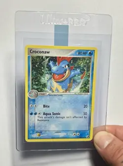 Croconaw 38/115 (MP) Uncommon EX Series: Unseen Forces 2005 Pokemon Card - Image 3